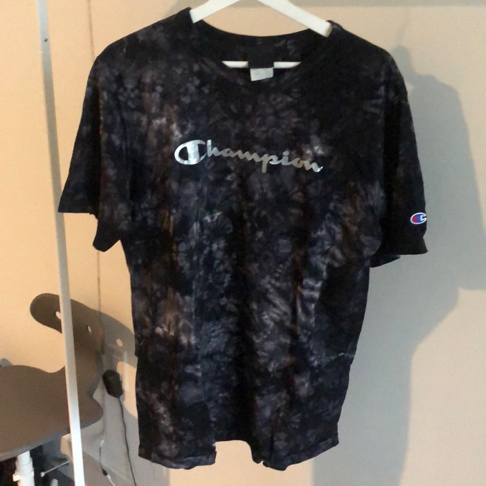 Champion acid wash tee
